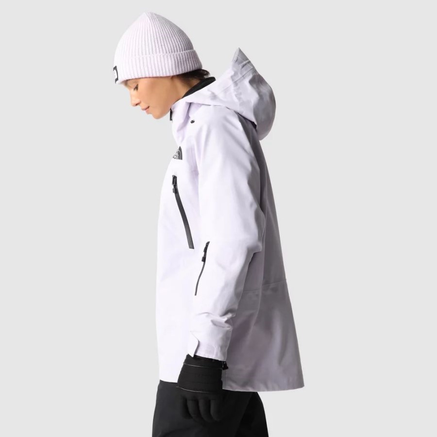 נשים מעיל לבנדר ערפל החזית הצפונית