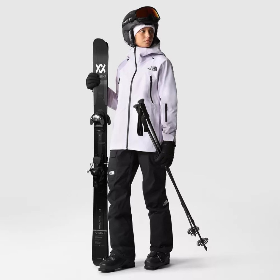 נשים מעיל לבנדר ערפל החזית הצפונית