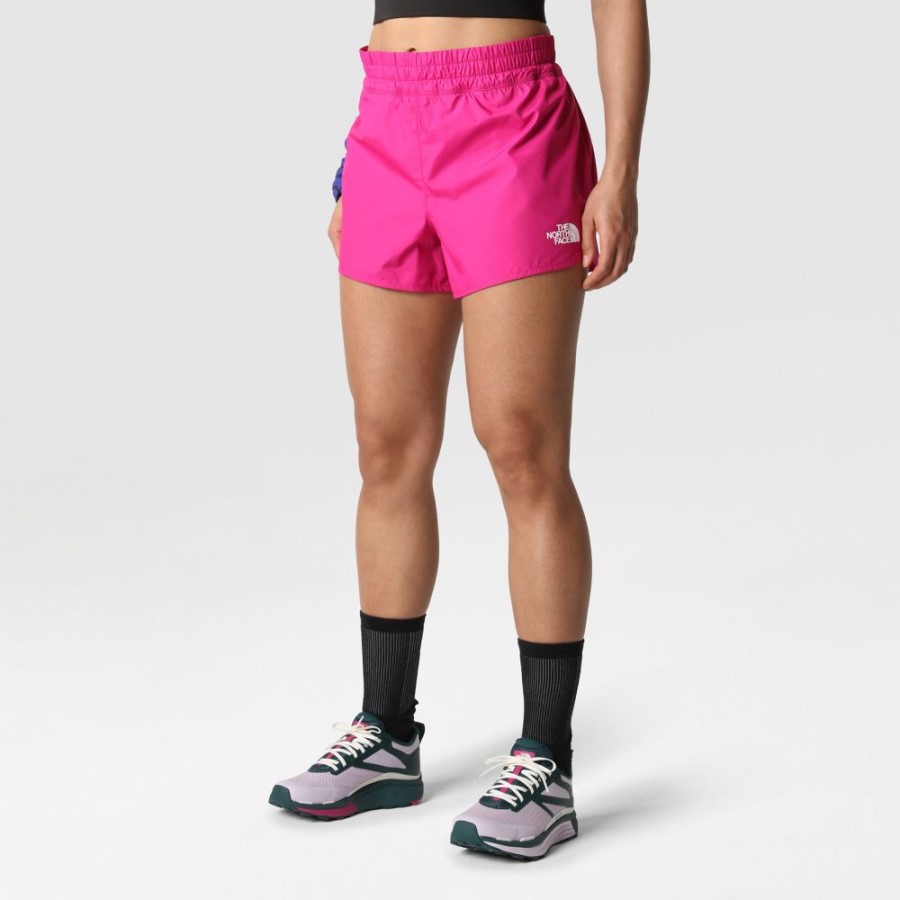 מכנסי ריצה חסרי גבולות לנשים פוסקיה ורוד הפנים הצפוני