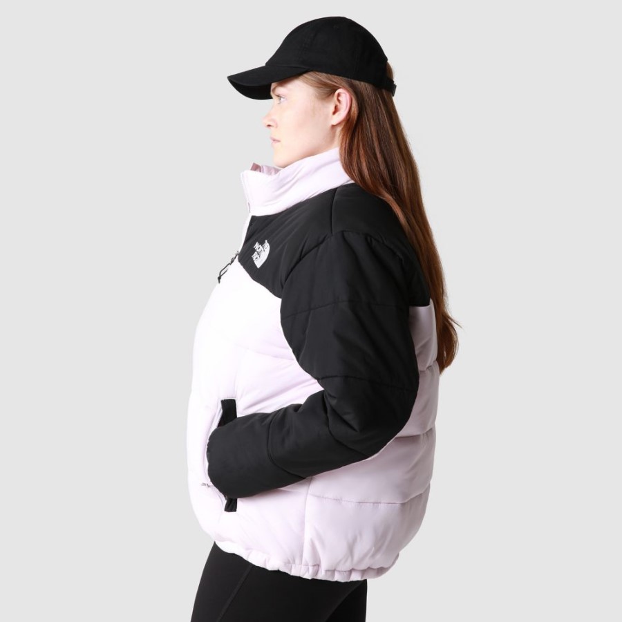 נשים במידות גדולות ז\'קט מבודד הימלאיה The North Face ערפל לבנדר