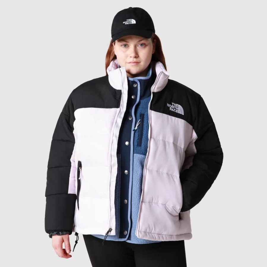 נשים במידות גדולות ז\'קט מבודד הימלאיה The North Face ערפל לבנדר