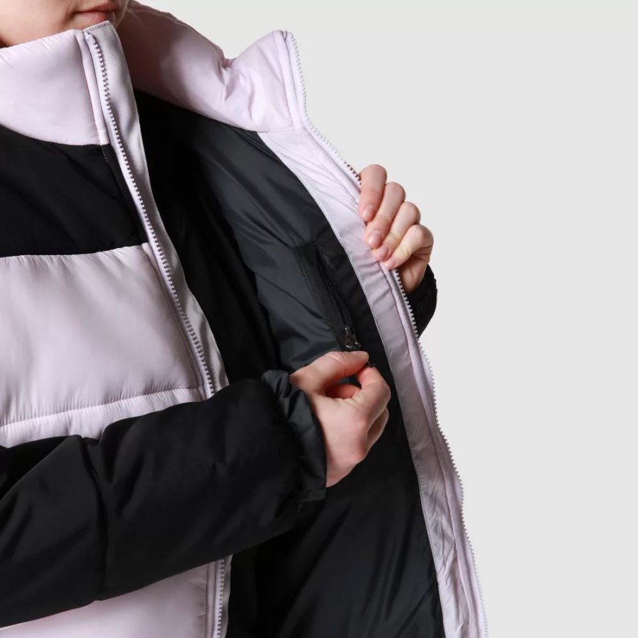 נשים במידות גדולות ז\'קט מבודד הימלאיה The North Face ערפל לבנדר