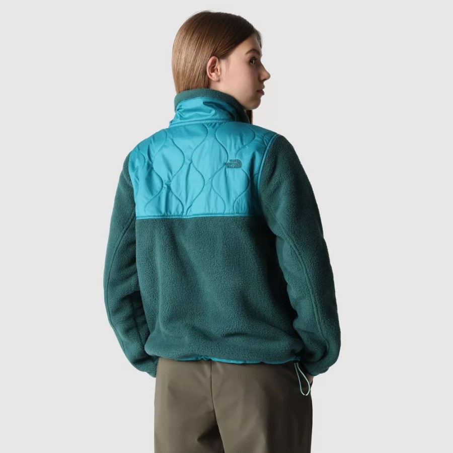 נשים Royal Arch מעיל צמר רוכסן מלא The North Face ירוק