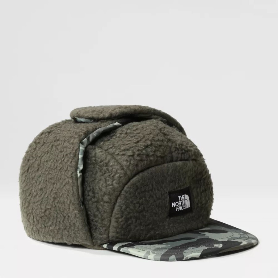 כובע צמר צמר נוער פורסט החזית הצפונית חדש בצבע ירוק חום