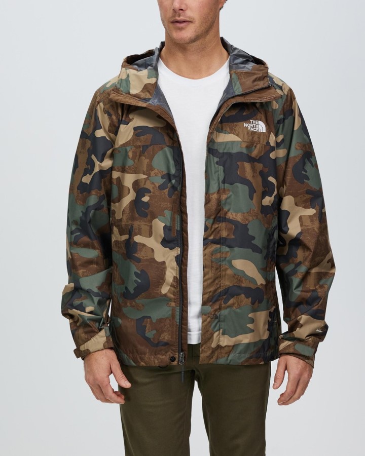 מודפס Venture 2 Jacket The North Face Tan Camo הדפס
