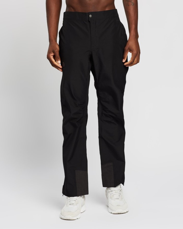 מכנסיים עם רוכסן מלא שחור