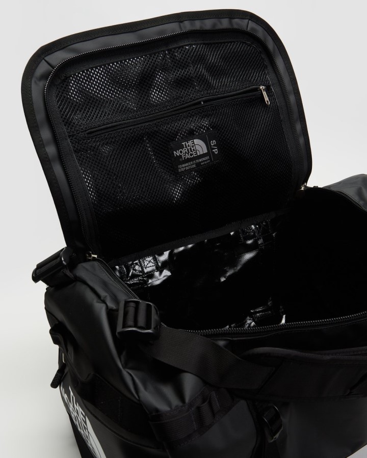 Black & White The North Face Base Camp Duffel