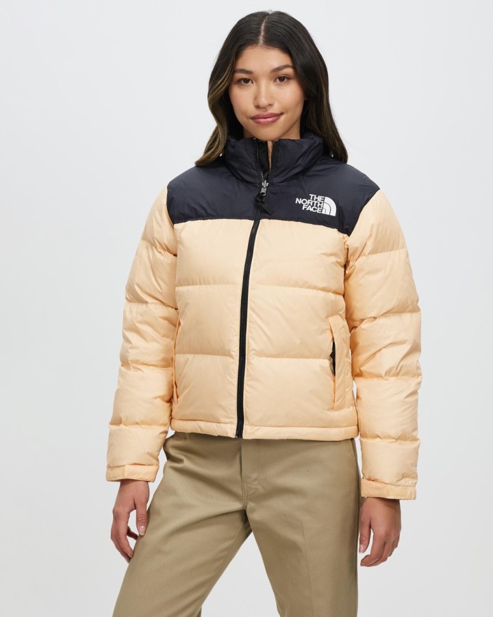 The North Face 1996 רטרו Nuptse Jacket Apricot Ice