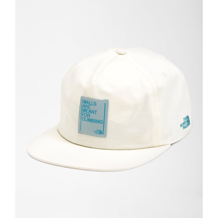 כובע כדורי כדורי רקום נוף הצפוני לבן וינטג'