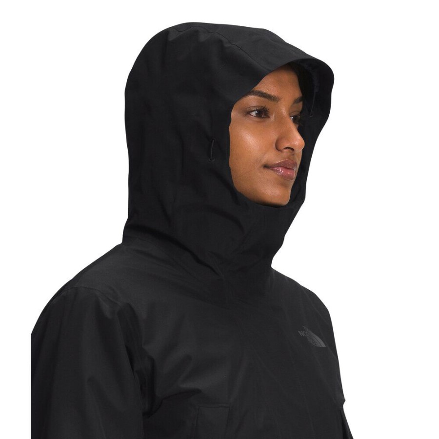 Black The North Face נשים ארקטי טרי אקלים ז\'קט