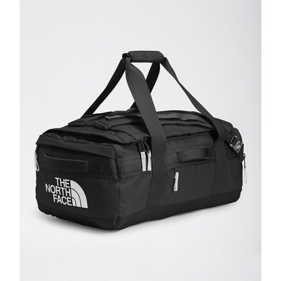 מחנה הבסיס Voyager Duffel שחור הפנים הצפוני