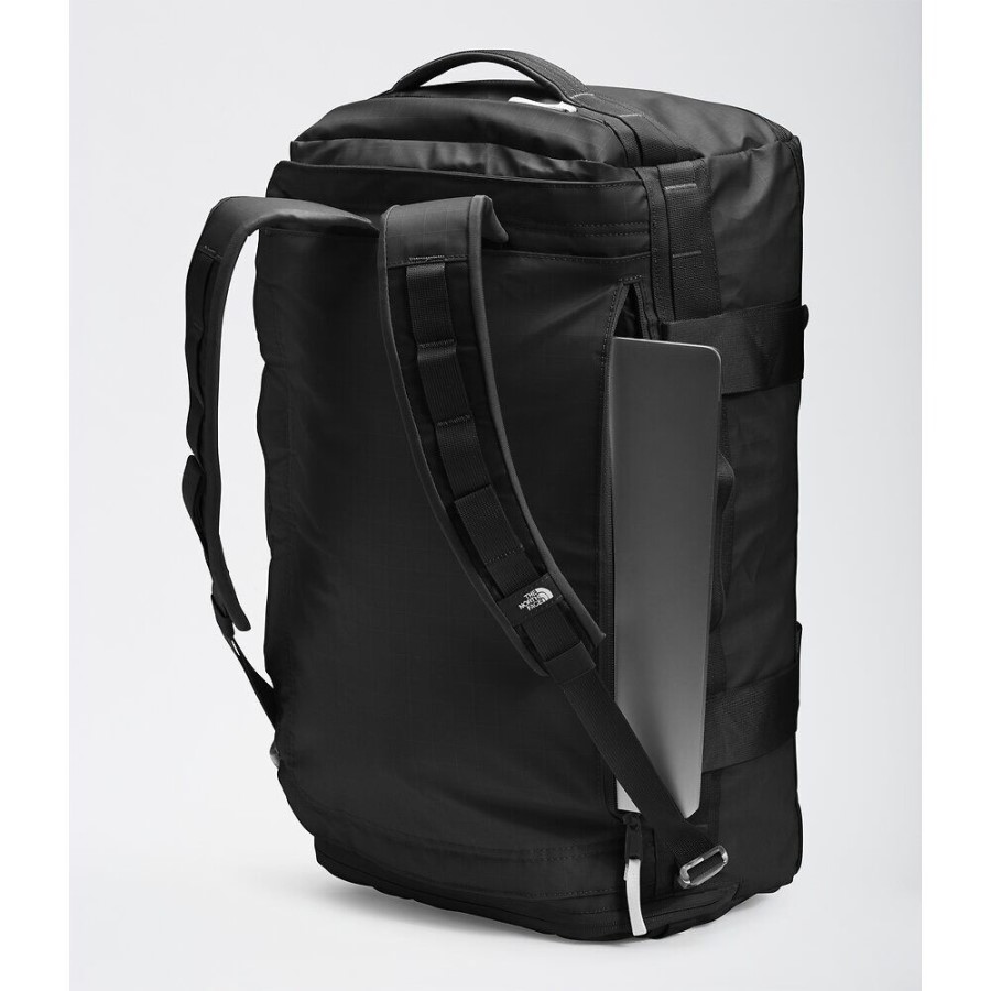 מחנה הבסיס Voyager Duffel שחור הפנים הצפוני