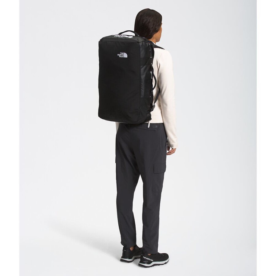 מחנה הבסיס Voyager Duffel שחור הפנים הצפוני