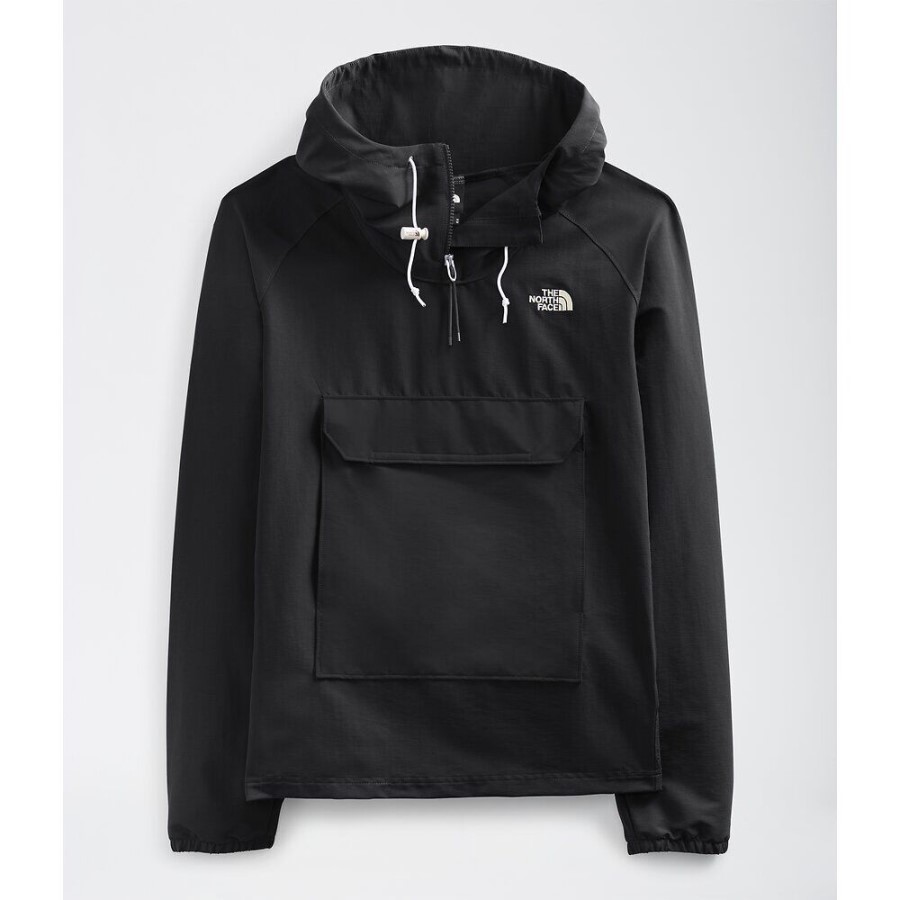 גברים שחורים Class V Fanorak סוודר הצפון