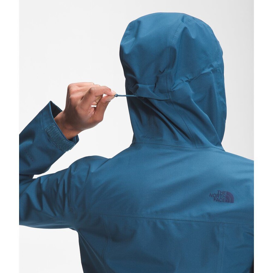 נשים כחולות Dryzzle מעיל עתיד אור הפנים הצפוני