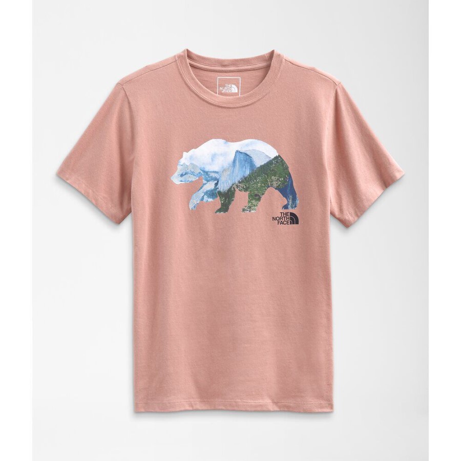 The North Face עלה שחר נשים שרוולים קצרים Tnf דוב טי