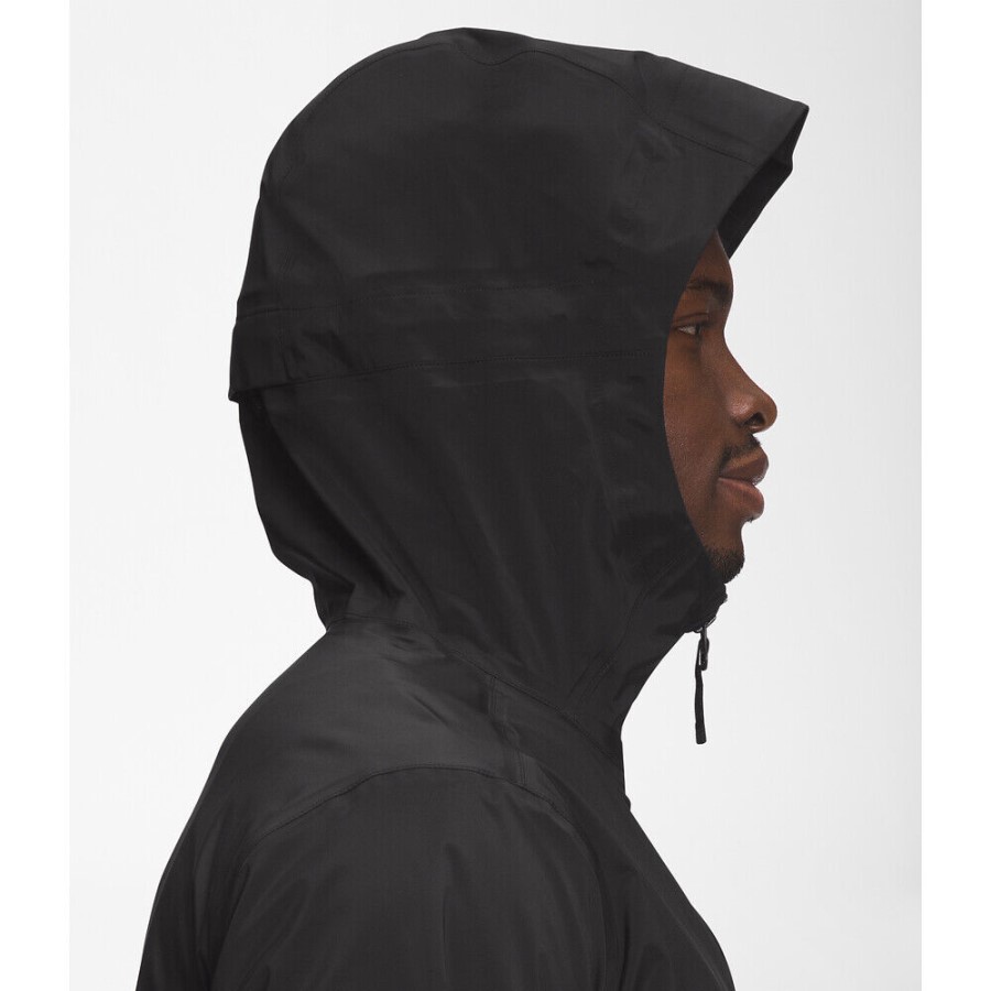 The North Face גברים West Basin Dryvent מעיל שחור