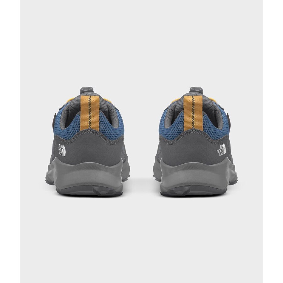 The North Face אפור ג\'וניור קיפוד מטייל II נעליים עמידות למים