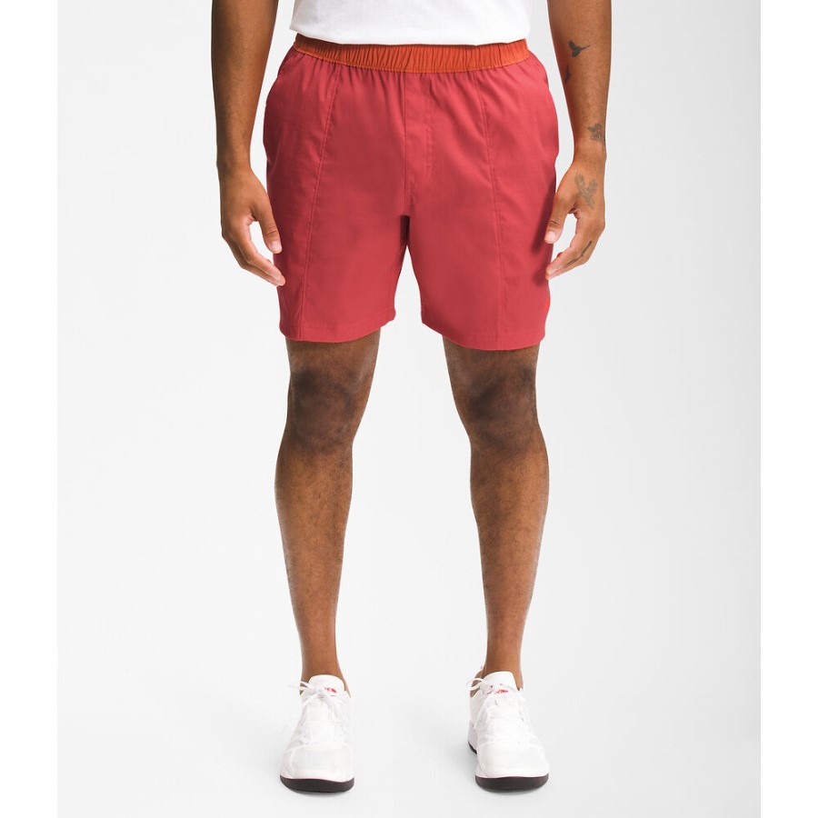 The North Face Horizon גברים אדומים בכיתה V ללבוש מכנסיים קצרים