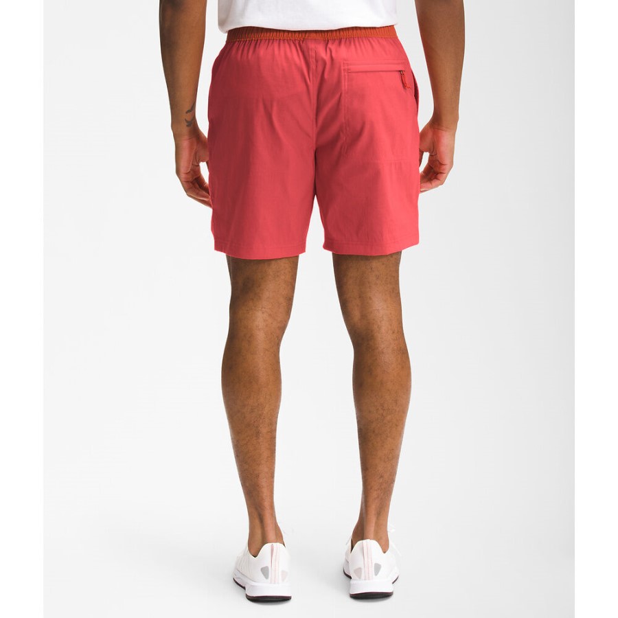 The North Face Horizon גברים אדומים בכיתה V ללבוש מכנסיים קצרים