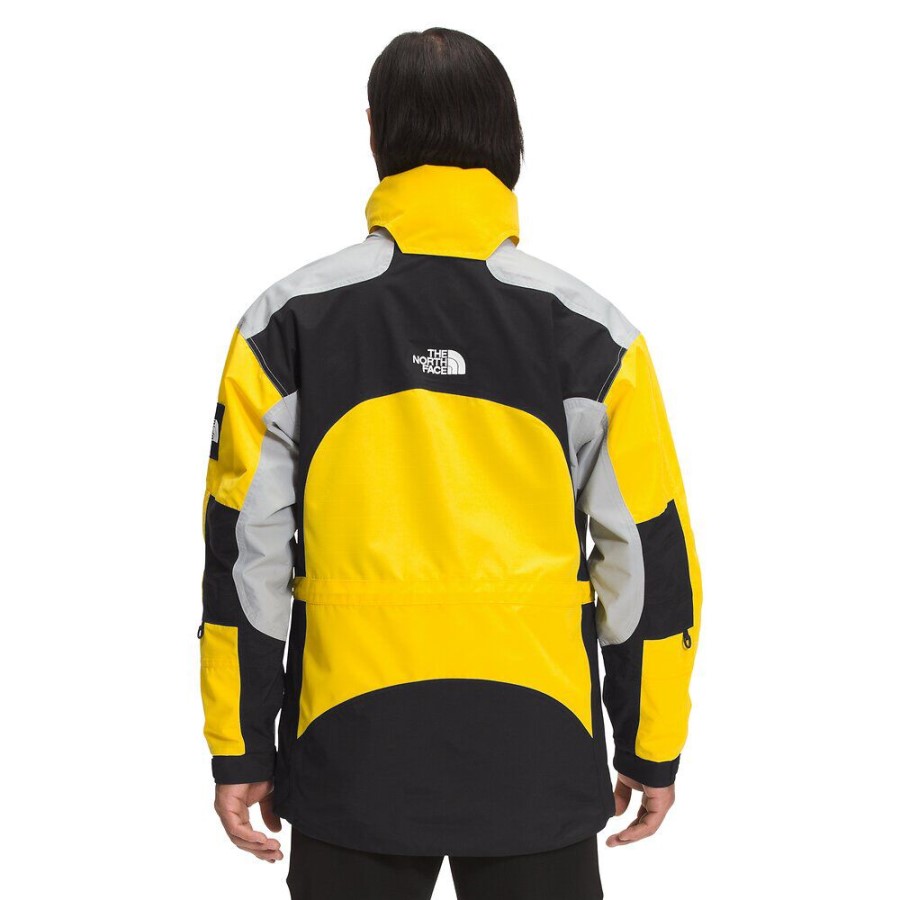 The North Face Men Black Box Search & Rescue Dryvent Jacket צהוב ברק