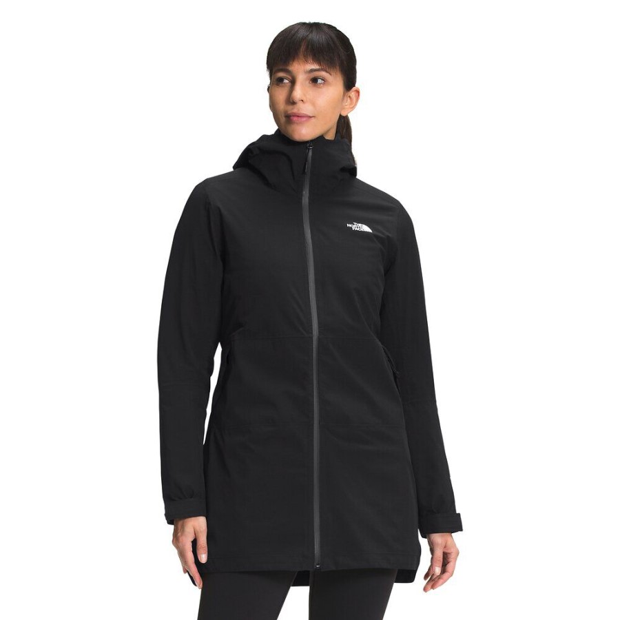 Black The North Face נשים Thermoball Eco Triclimate Parka