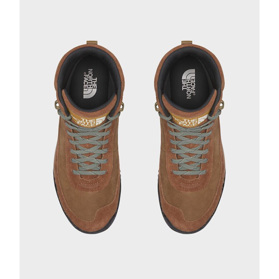 חלוק גברים חומים בחזרה ל-berkeley III מגפיים עמיד למים מעור הפנים הצפוני