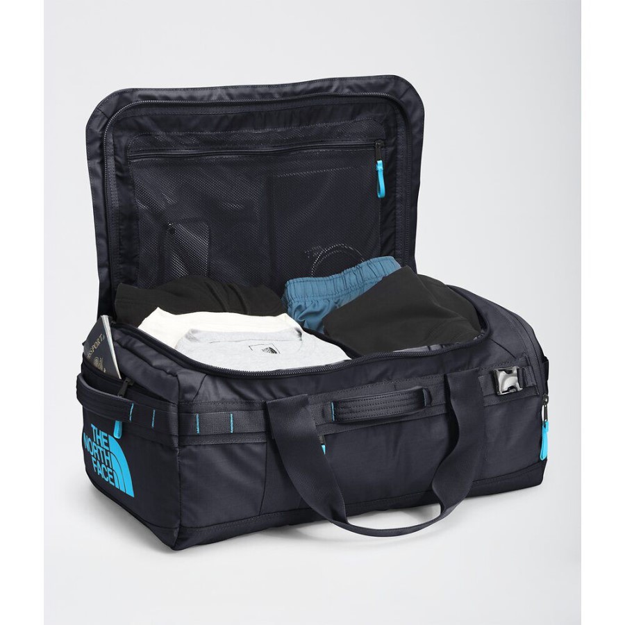 מחנה הבסיס Voyager Duffel Navy The North Face