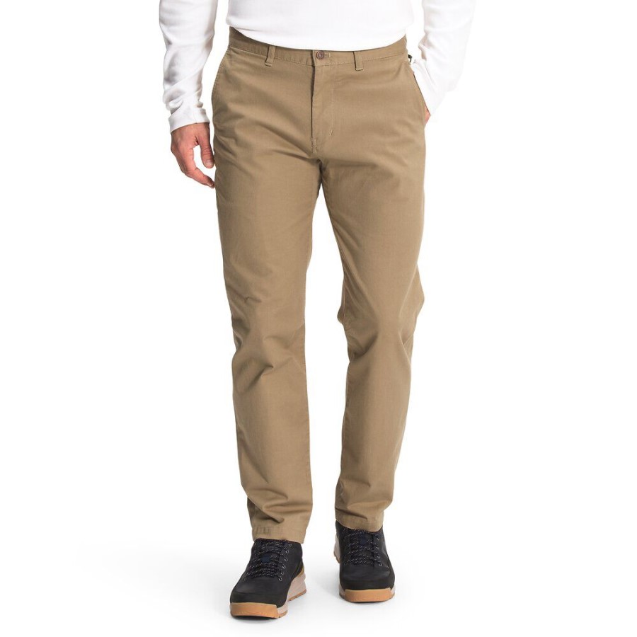 Tan The North Face גברים מכנסי תנועה