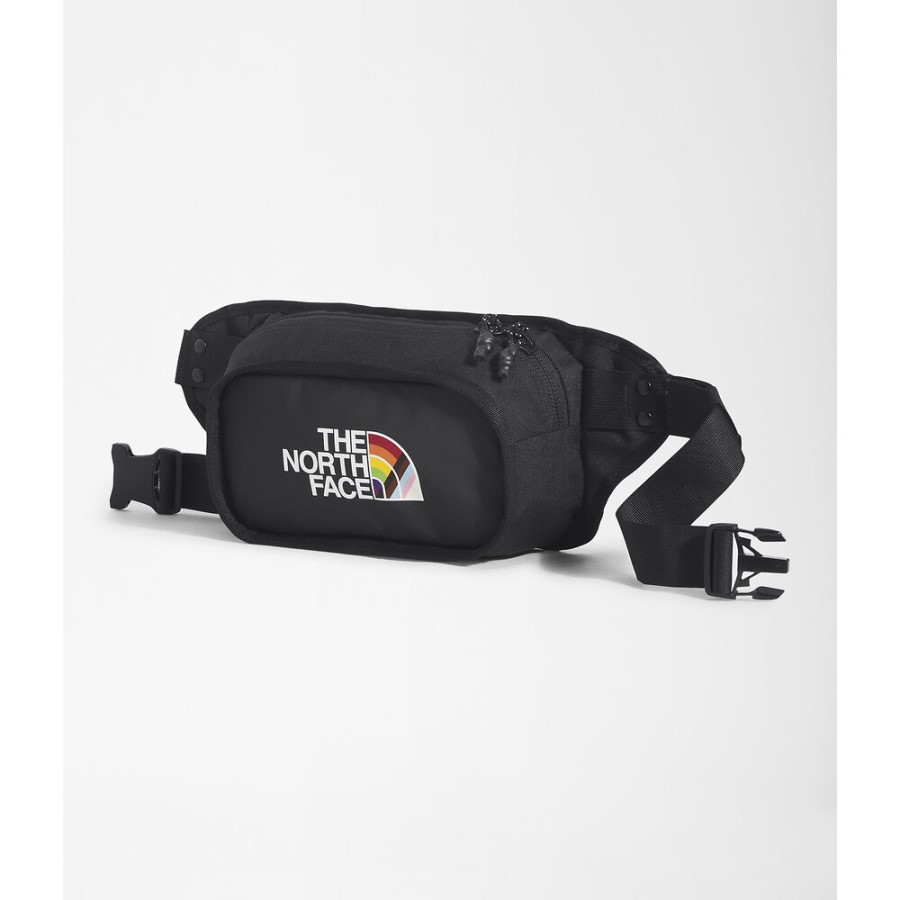 Black The North Face לחקור את חבילת הירך הגאווה