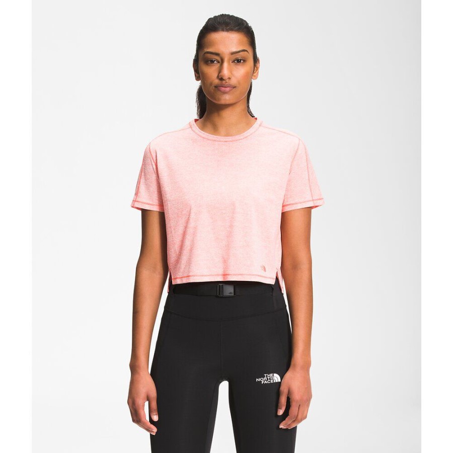Emberglow Orange The North Face נשים Ea Dawndream שרוול קצר רגוע