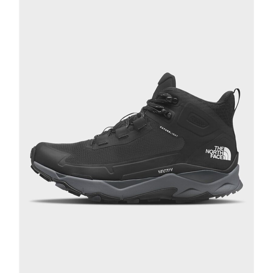 מגפי הגברים השחורים של ה-North Face Vectiv Exploris Mid Futurelight