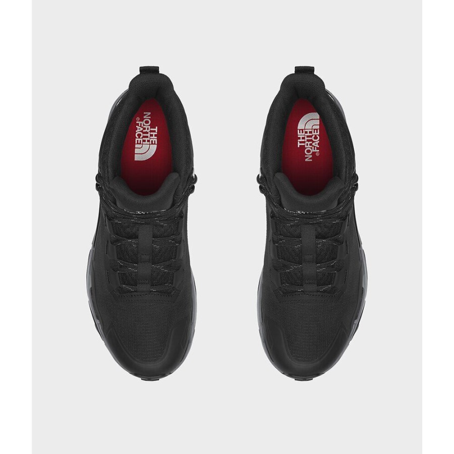 מגפי הגברים השחורים של ה-North Face Vectiv Exploris Mid Futurelight