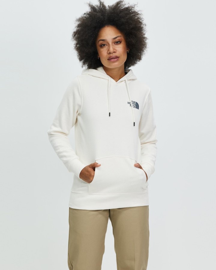 קופסא Nse סוודר קפוצ'ון לבן הפן הצפוני