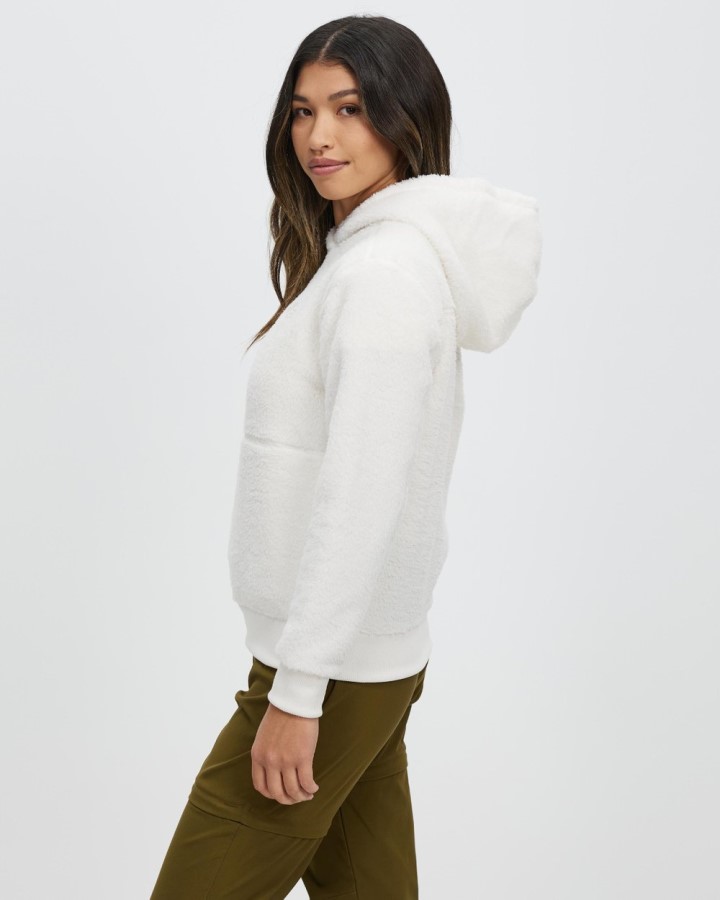 The North Face Dunraven סוודר קפוצ\'ון לבן