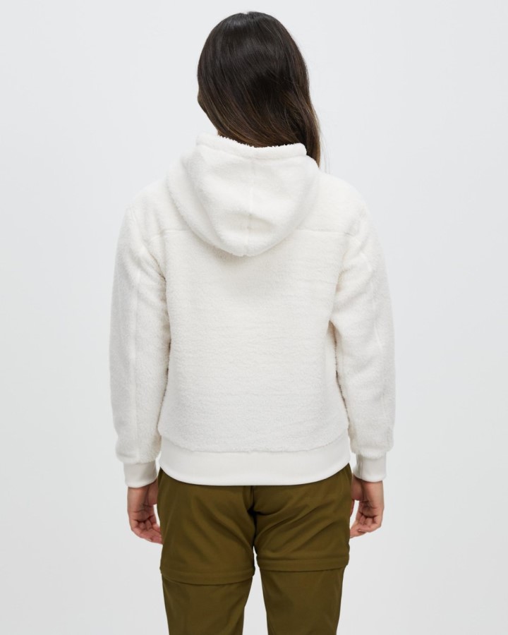 The North Face Dunraven סוודר קפוצ\'ון לבן