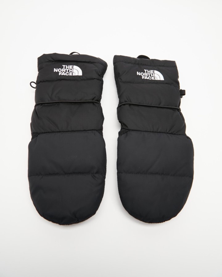 כפפה להמרה של Nuptse שחורה