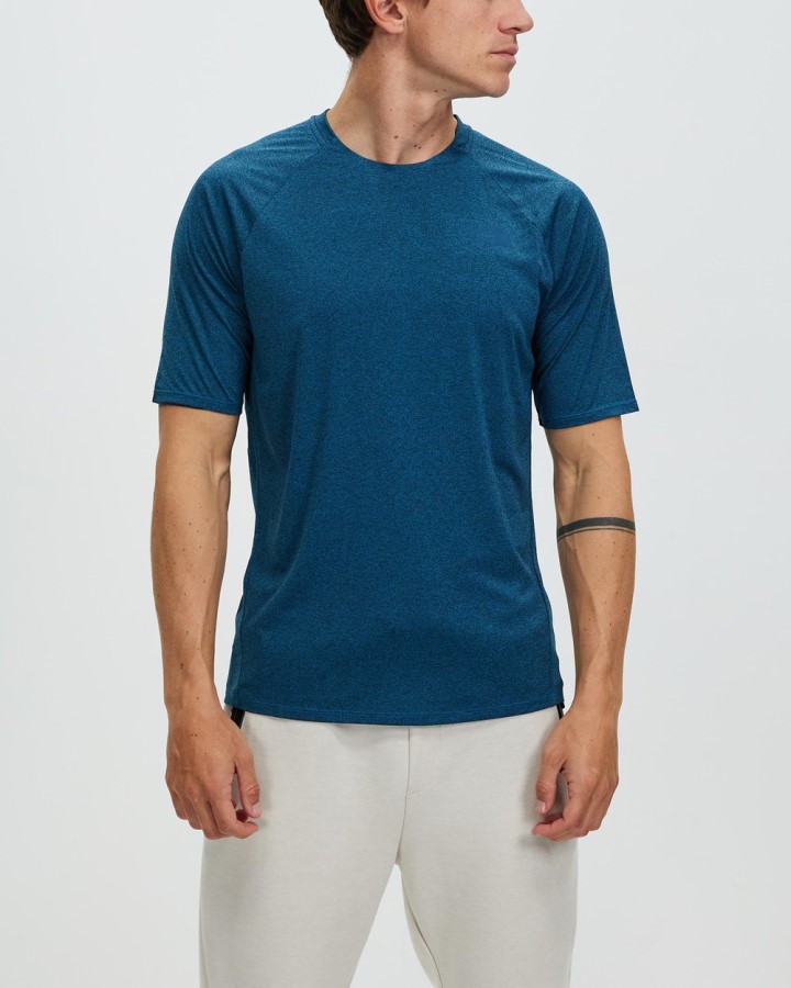 Banff Blue Ea גדול אורן שרוולים קצרים צוות טי הצפון