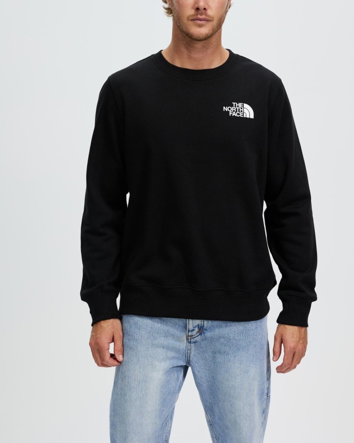 בוקס Nse צוות סווטשירט שחור הפנים הצפוני