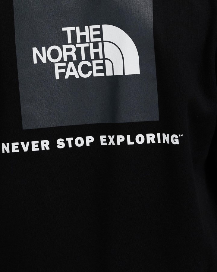 בוקס Nse צוות סווטשירט שחור הפנים הצפוני