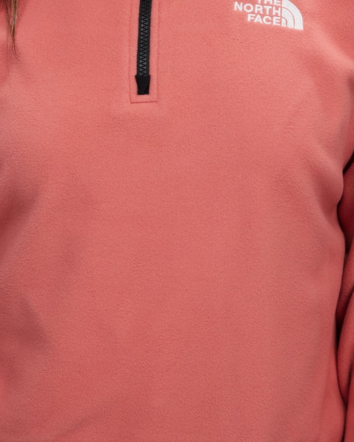 Faded Rose The North Face Tka Kataka 1/4 פליס Zip